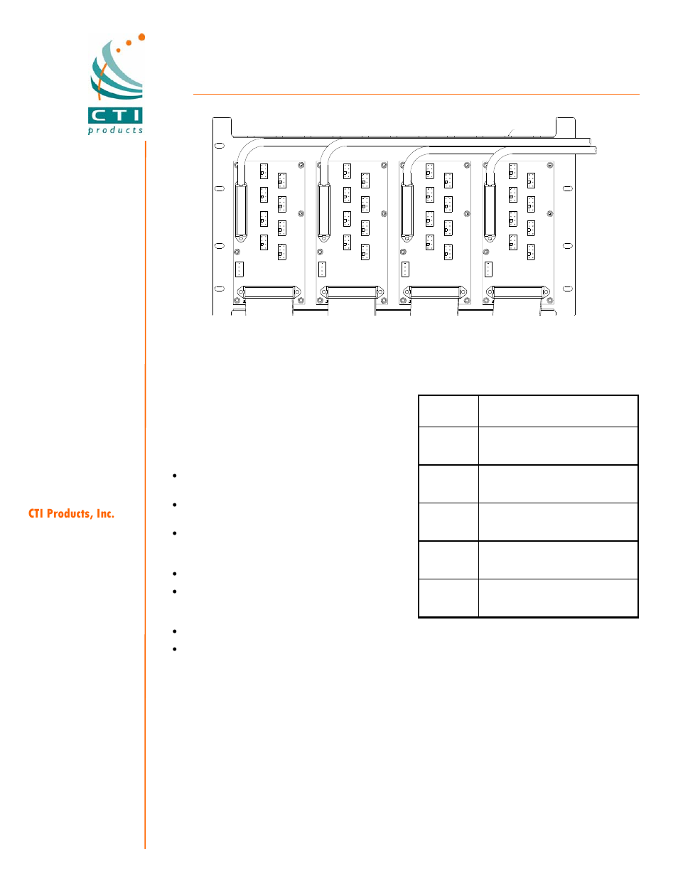 CTI Products RYB-8 Relay Board User Manual | 2 pages