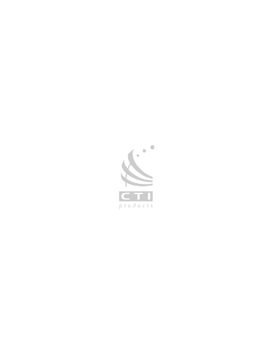 CTI Products OTAL On-the-Air Driver Assembly User Manual | Page 22 / 22