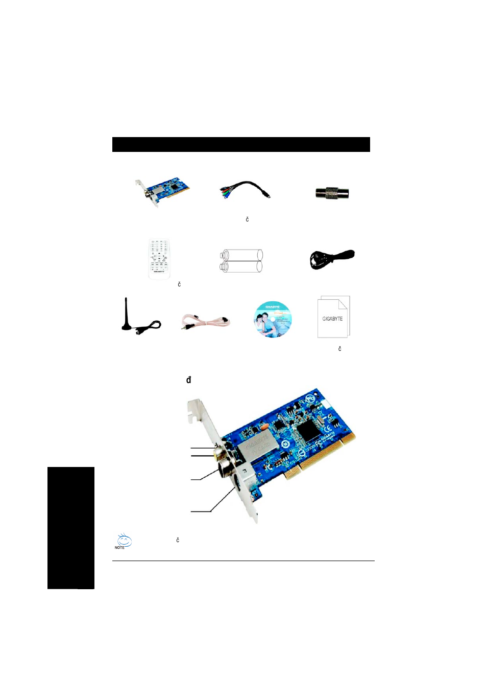 2 instrukcje za rad, Srpsk i, Sadržaj pakovanja | Konekcije uređaja | GIGABYTE GT-P8000 User Manual | Page 36 / 37