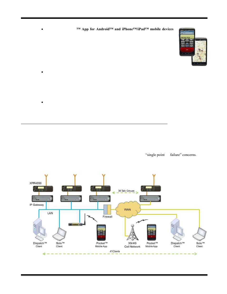 Architecture, Rchitecture | CTI Products TurboVUi Dispatch Client Software User Manual | Page 6 / 48