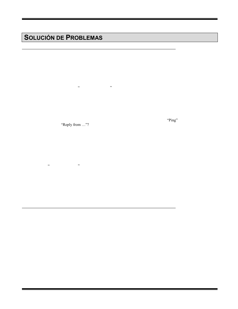 Solución de problemas, Conexiones a ip gateways, Posible causa | Acciones correctivas, Audio, Acción correctiva, Onexiones a, Ateways, Udio, Olución de | CTI Products TurboVUi Dispatch Client Software User Manual | Page 42 / 50