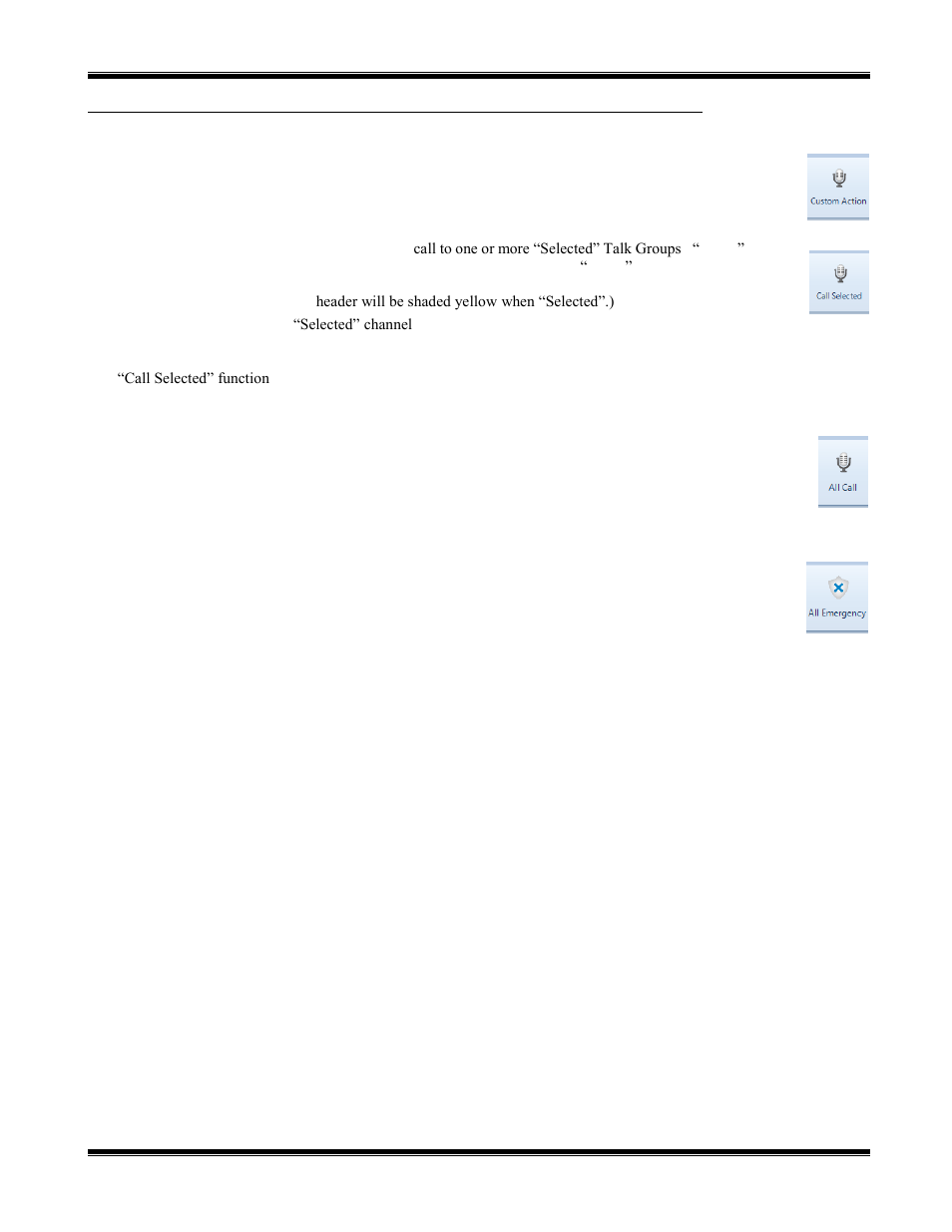 Oolbar, Uttons, Turbovui dispatch user guide | CTI Products TurboVUi Dispatch Client Software User Manual | Page 14 / 32