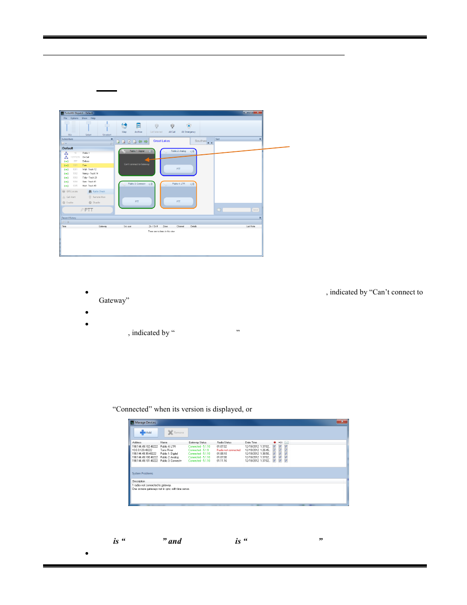 What if one radio controller is grayed-out, Turbovui dispatch user guide | CTI Products TurboVUi Dispatch Client Software User Manual | Page 18 / 32