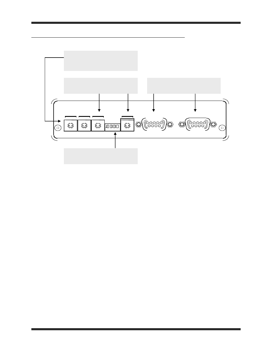 Anel, Figure 4 ncb rear panel | CTI Products NCB/AY with Serial Interface User Manual | Page 13 / 54