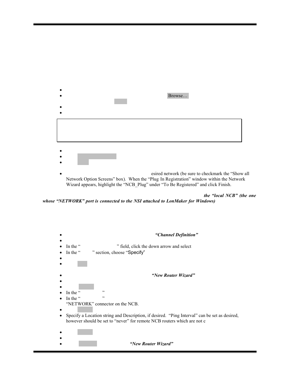 CTI Products NCB/AY with Serial Interface User Manual | Page 19 / 54
