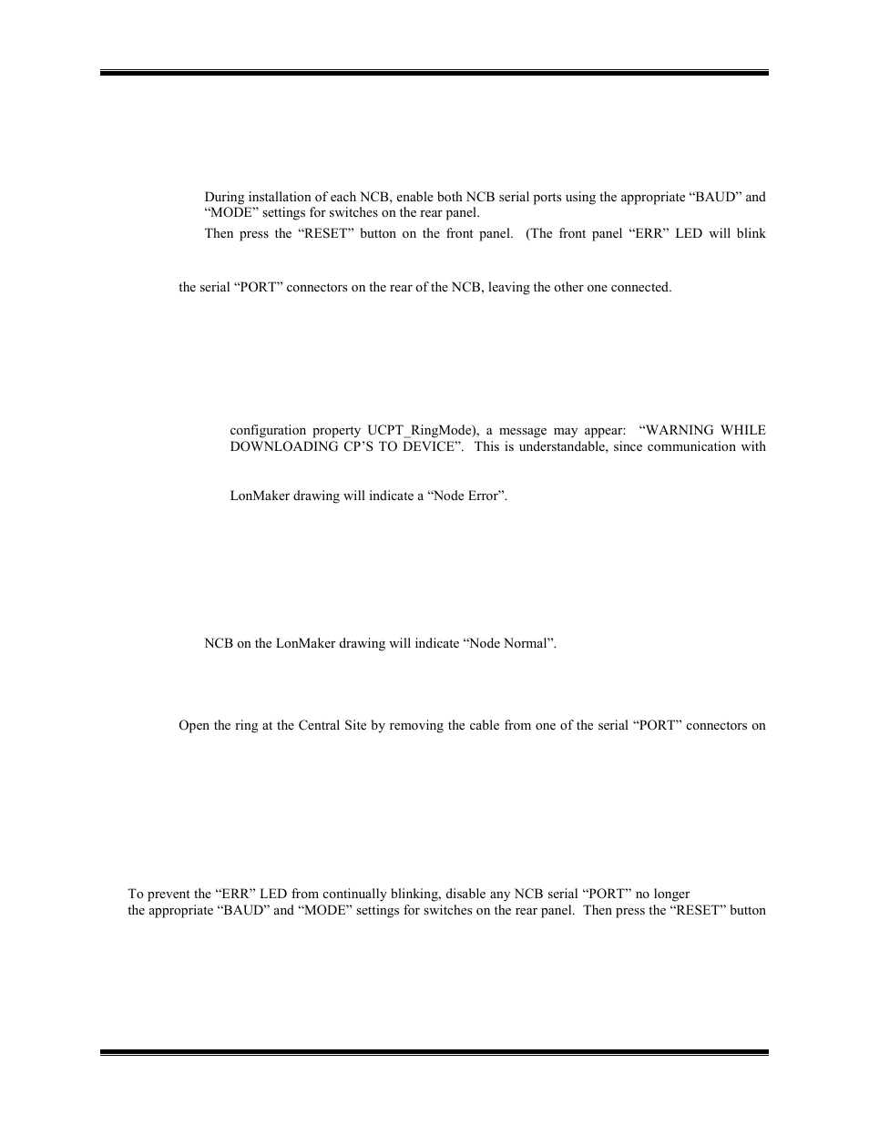 CTI Products NCB/AY with Serial Interface User Manual | Page 51 / 54