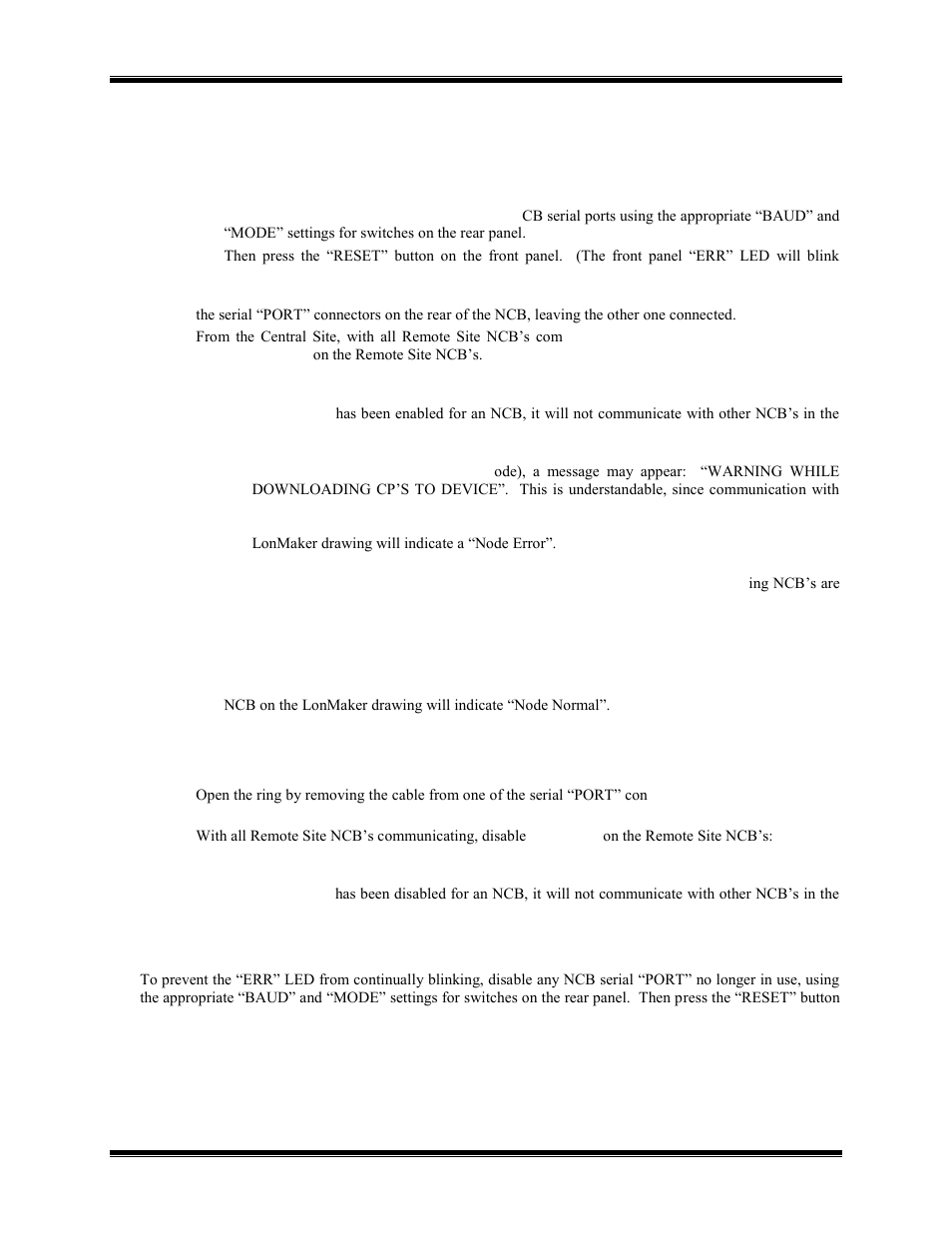 CTI Products NCB/EM with External PSTN Modem User Manual | Page 60 / 63