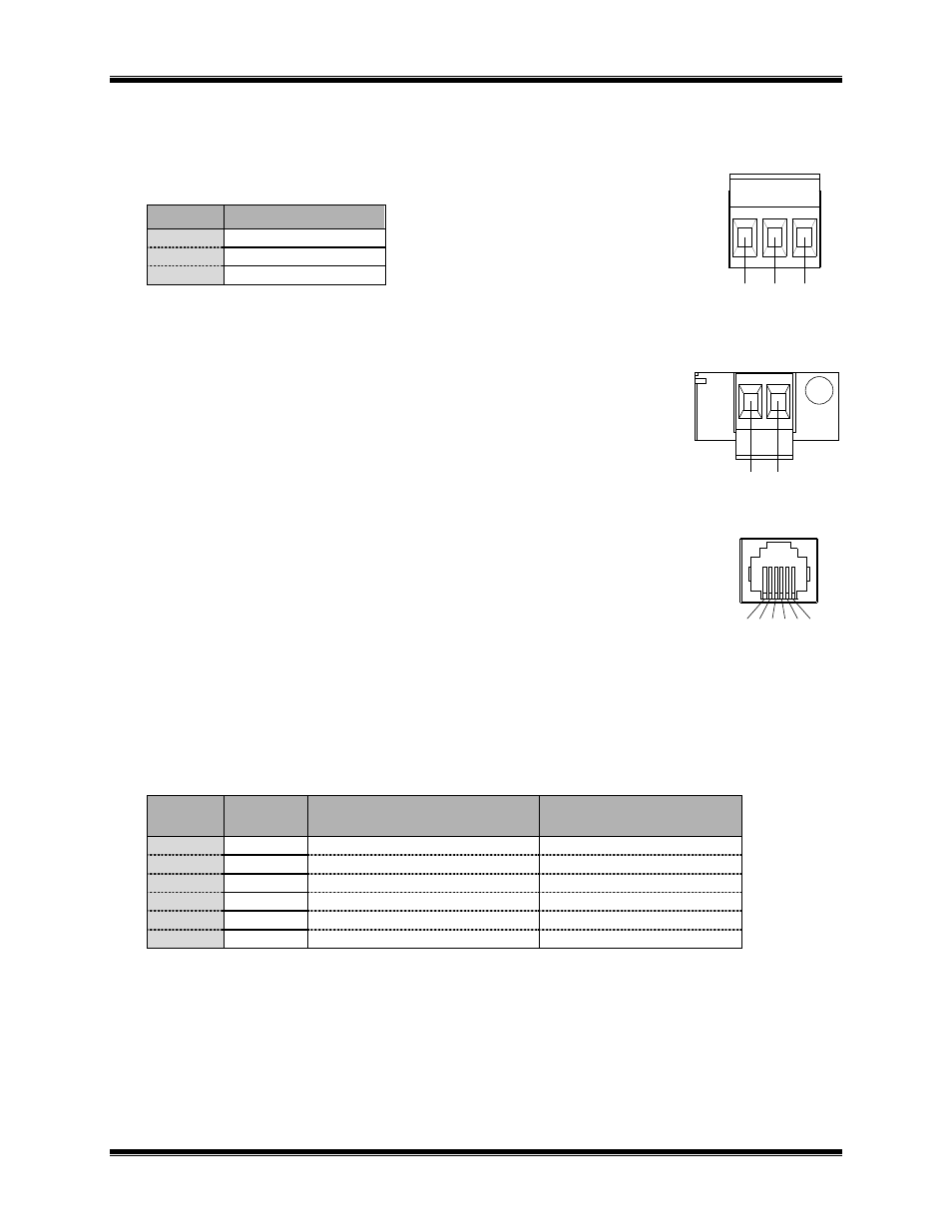 Telco line connector | CTI Products NCB/IM with Internal PSTN Modem User Manual | Page 43 / 56