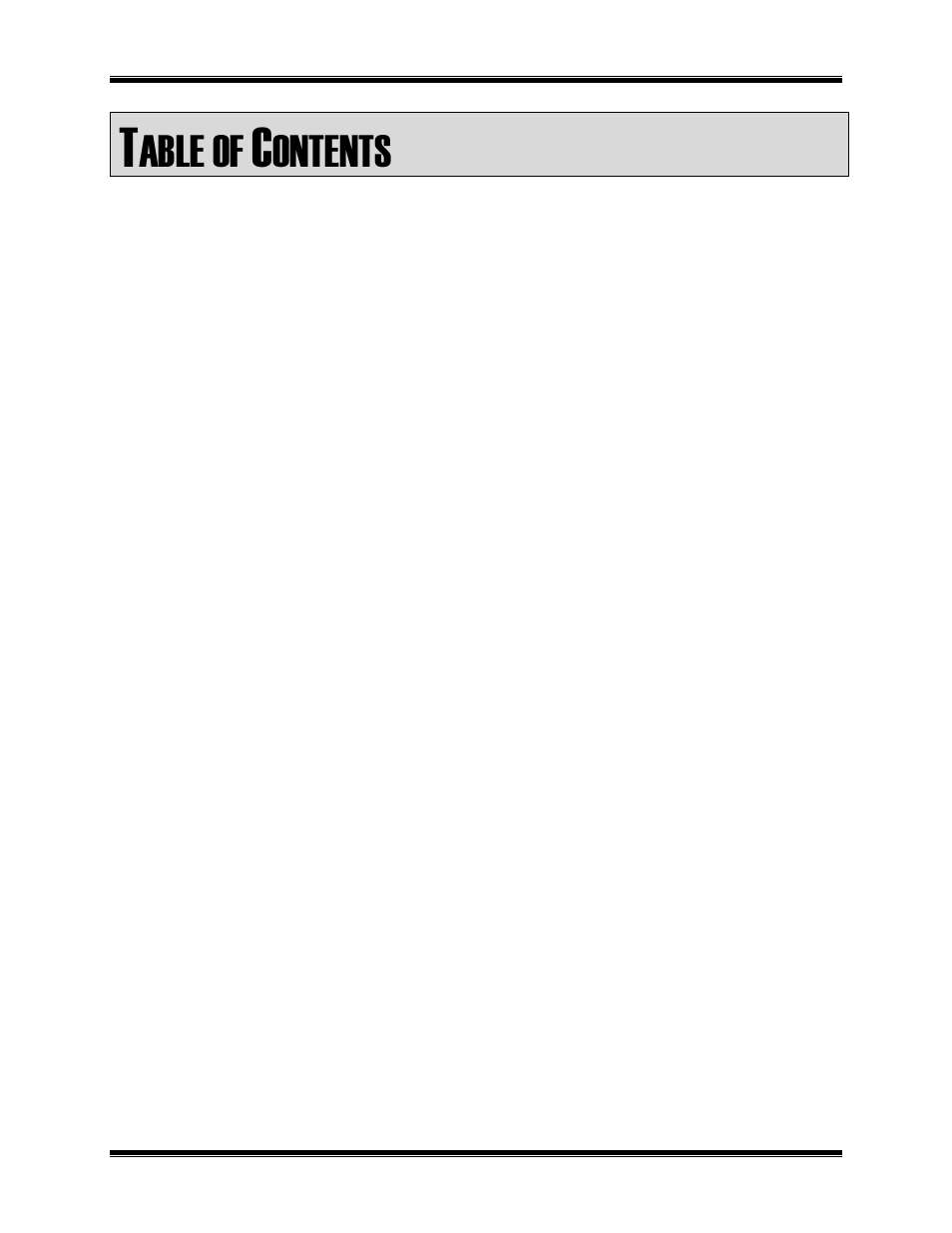 Able of, Ontents | CTI Products NCB/IM with Internal PSTN Modem User Manual | Page 5 / 56