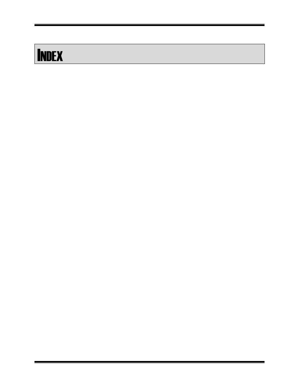 Ndex | CTI Products NCB/IM with Internal PSTN Modem User Manual | Page 55 / 56