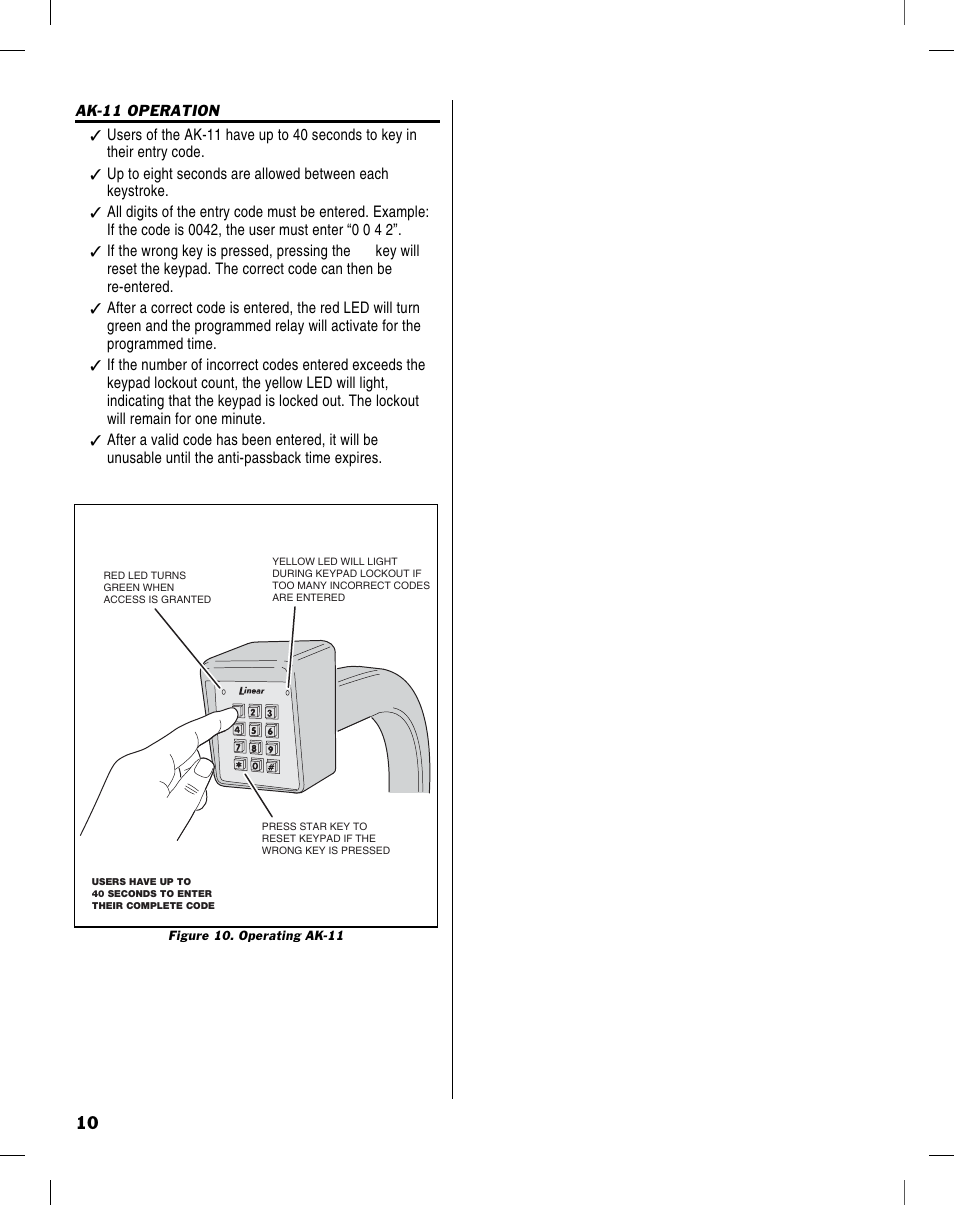 Controlled Products Systems Group AK-11 User Manual | Page 10 / 12
