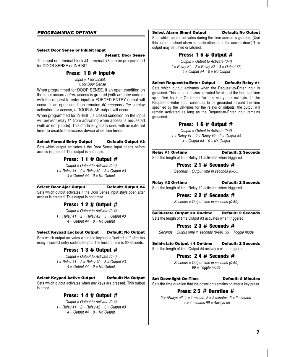 Controlled Products Systems Group AK-11 User Manual | Page 7 / 12