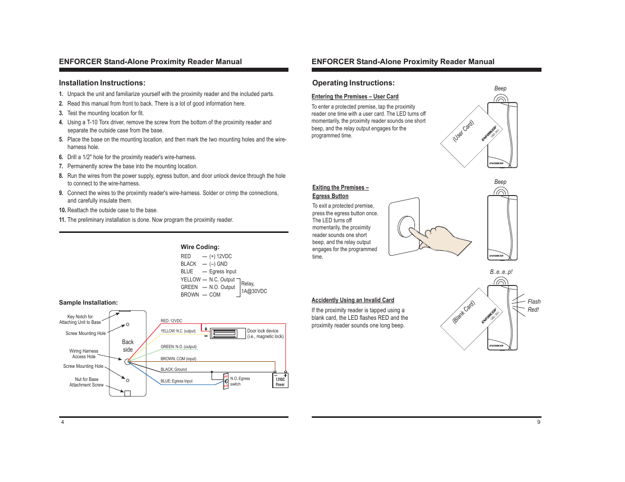 Controlled Products Systems Group PR-112S-A User Manual | Page 4 / 6
