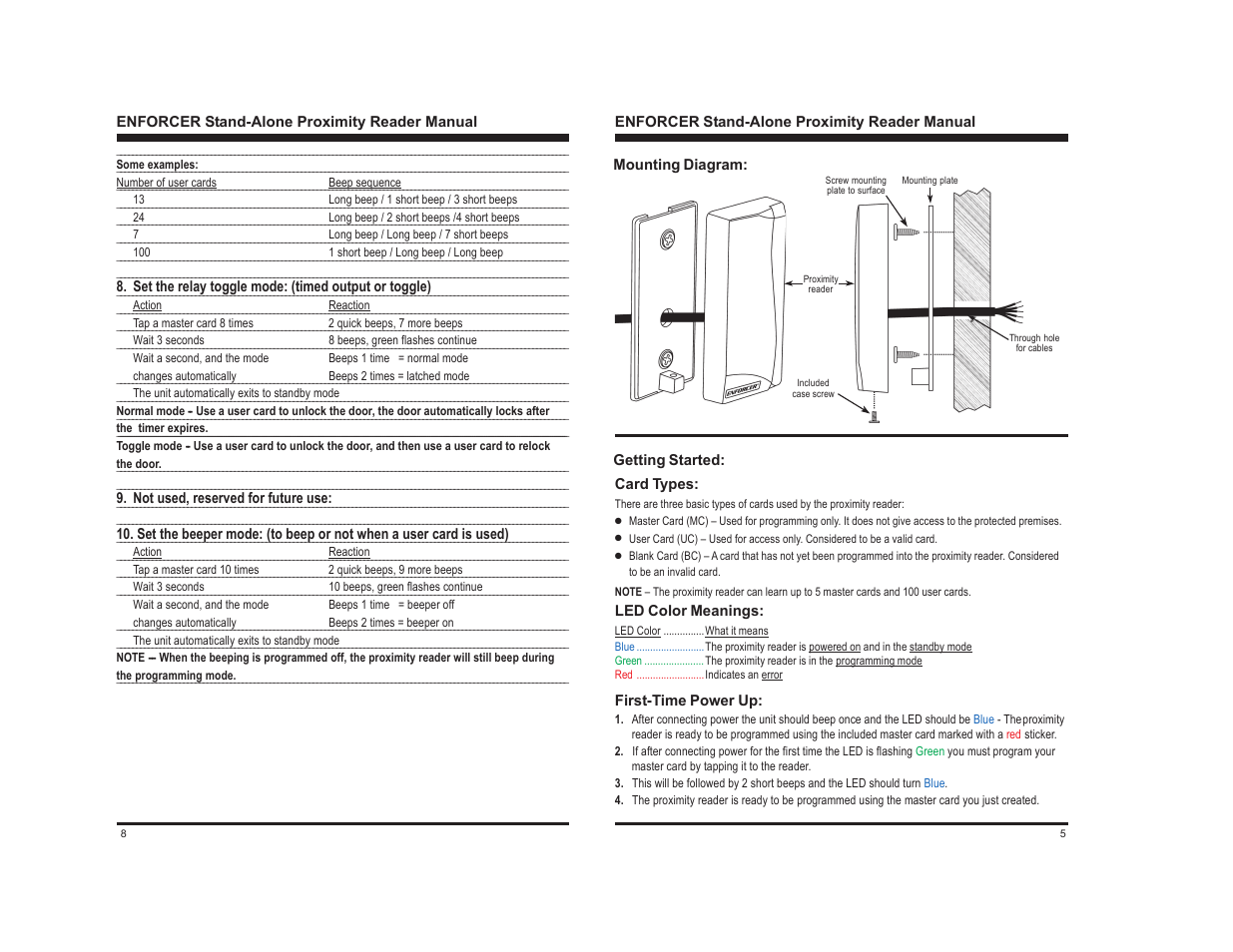Controlled Products Systems Group PR-112S-A User Manual | Page 5 / 6