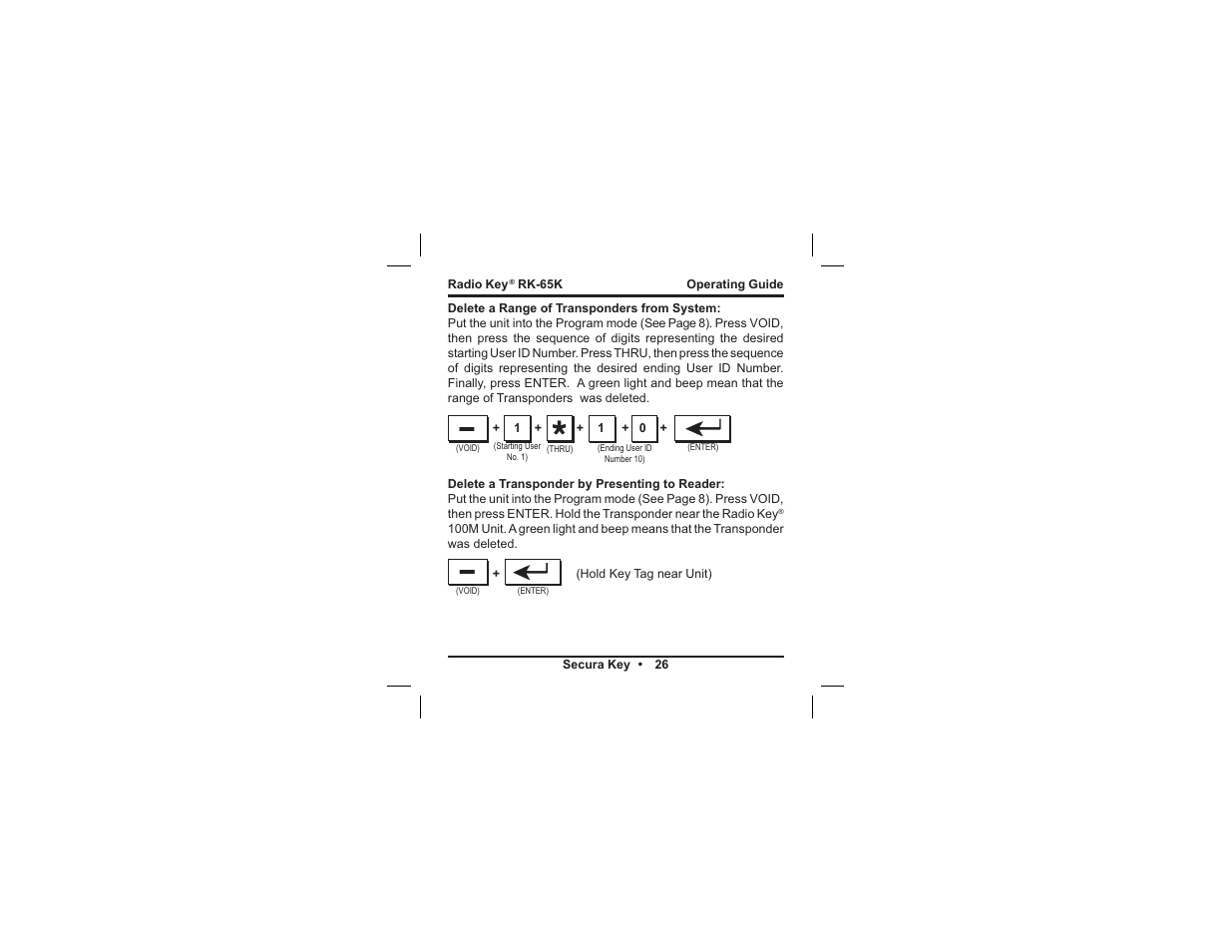 Controlled Products Systems Group RK65K User Manual | Page 29 / 35