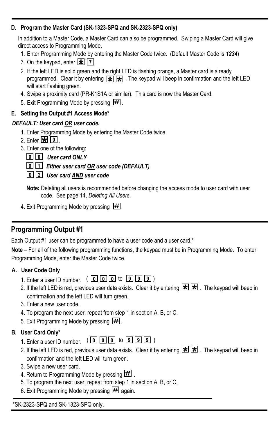 Controlled Products Systems Group SK-1323-SDQ User Manual | Page 10 / 15