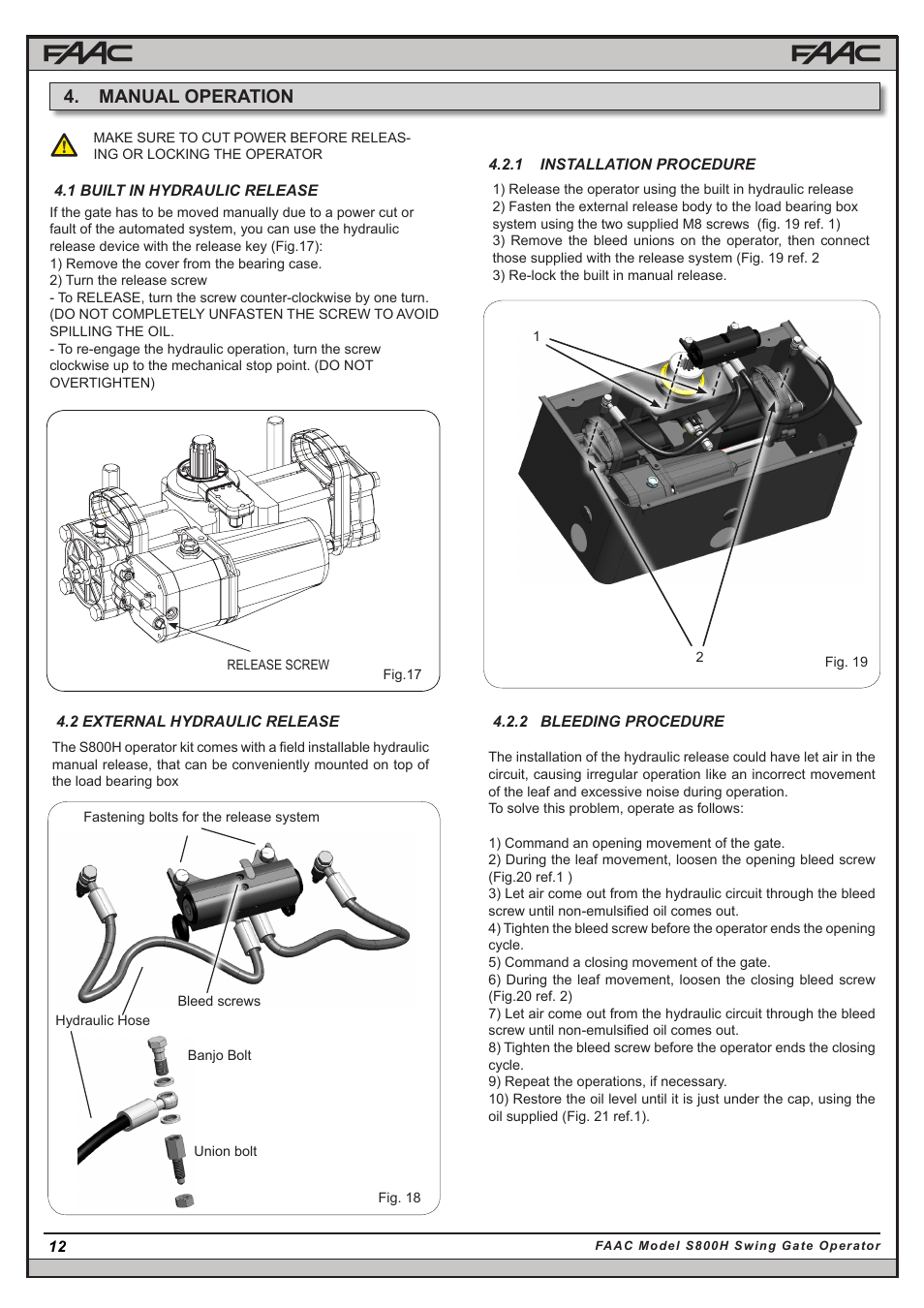 Manual operation | Controlled Products Systems Group -108710 User Manual | Page 12 / 33