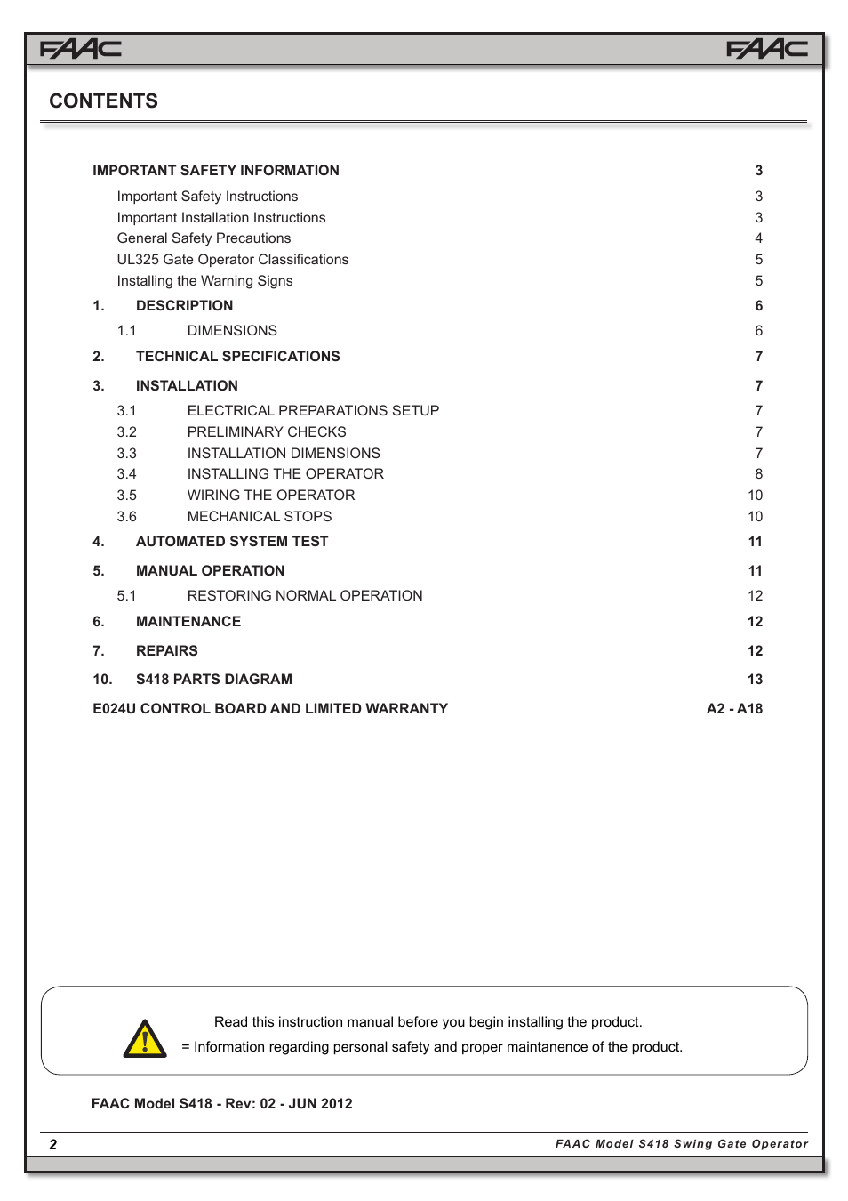 Controlled Products Systems Group 104301 User Manual | Page 2 / 30