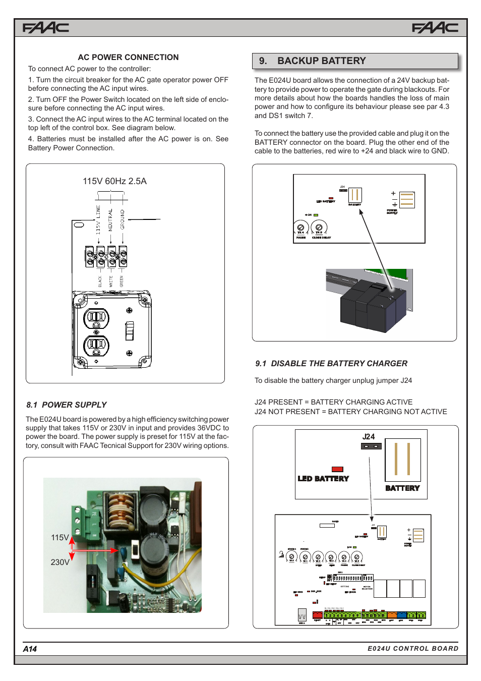 Backup battery | Controlled Products Systems Group 10441811 User Manual | Page 25 / 29