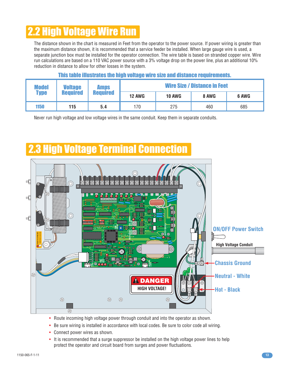 Danger | Controlled Products Systems Group 1150-080 User Manual | Page 15 / 30