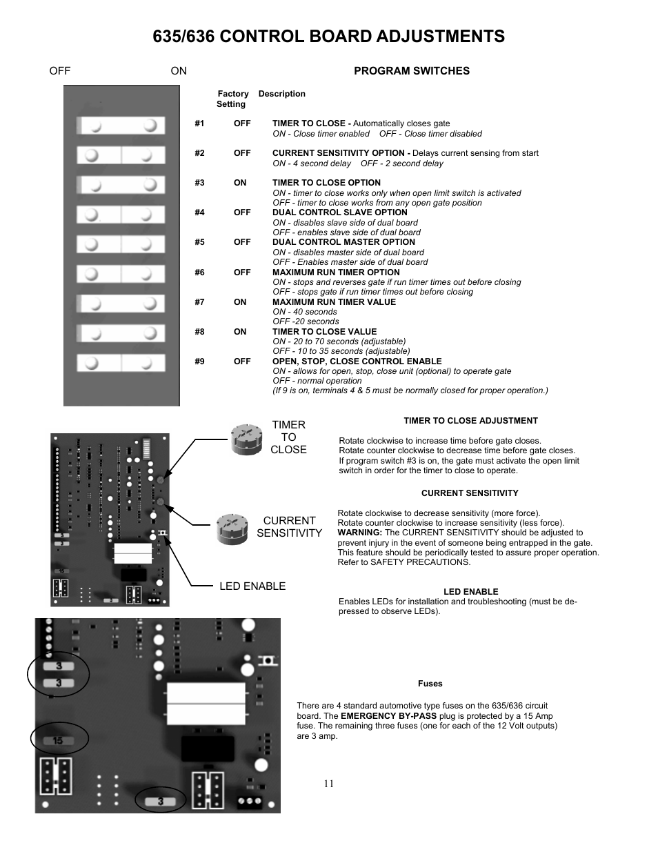 Controlled Products Systems Group 1500 User Manual | Page 11 / 17