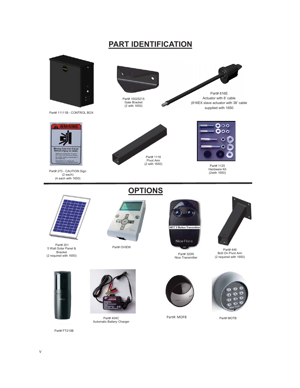 Part identification options | Controlled Products Systems Group 1550ETL-1K User Manual | Page 6 / 32