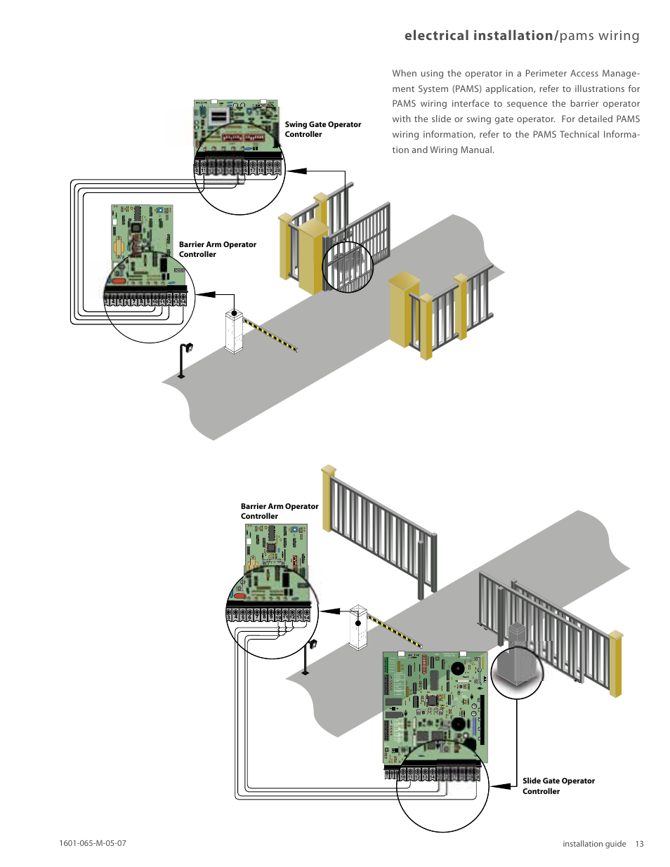 Electrical installation/ pams wiring, Dk s dk s, 0hoto | Ommon #lose, Ommon | Controlled Products Systems Group 1601-080 User Manual | Page 12 / 36