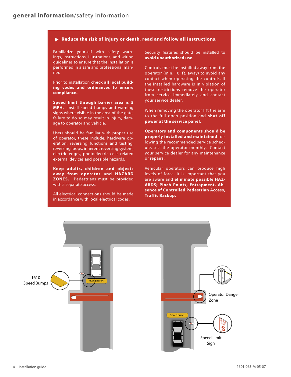 General information /safety information | Controlled Products Systems Group 1601-080 User Manual | Page 3 / 36