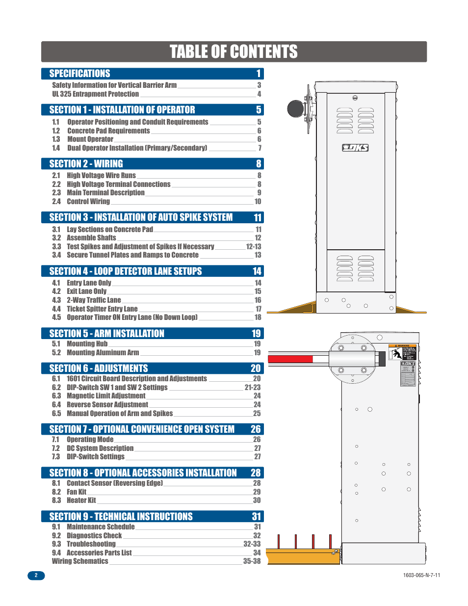 Controlled Products Systems Group 1603-080 User Manual | Page 4 / 42