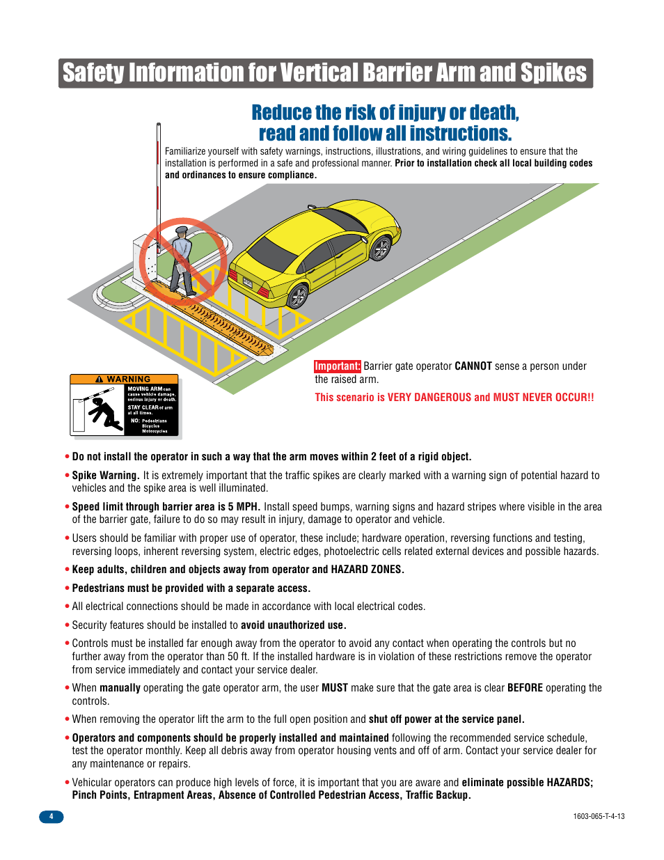 Controlled Products Systems Group 1603-080 User Manual | Page 6 / 40