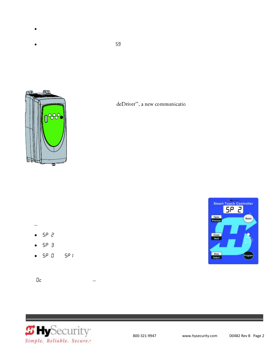 Controlled Products Systems Group 222EX43 User Manual | Page 4 / 98
