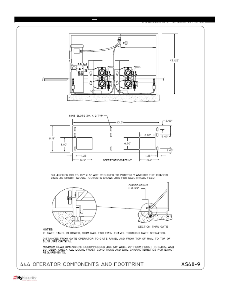 444 operator components, Appendix — 444 operator components | Controlled Products Systems Group 222EX43 User Manual | Page 82 / 98