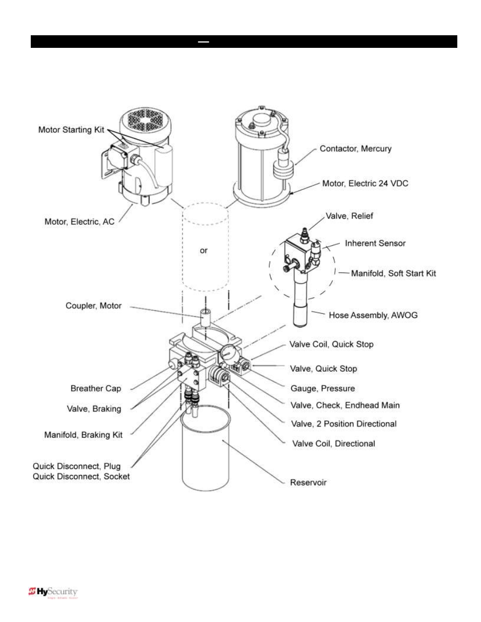 Exploded parts breakout, Appendix — exploded parts breakout, Pump pack: diagram | Controlled Products Systems Group 222EX43 User Manual | Page 89 / 98