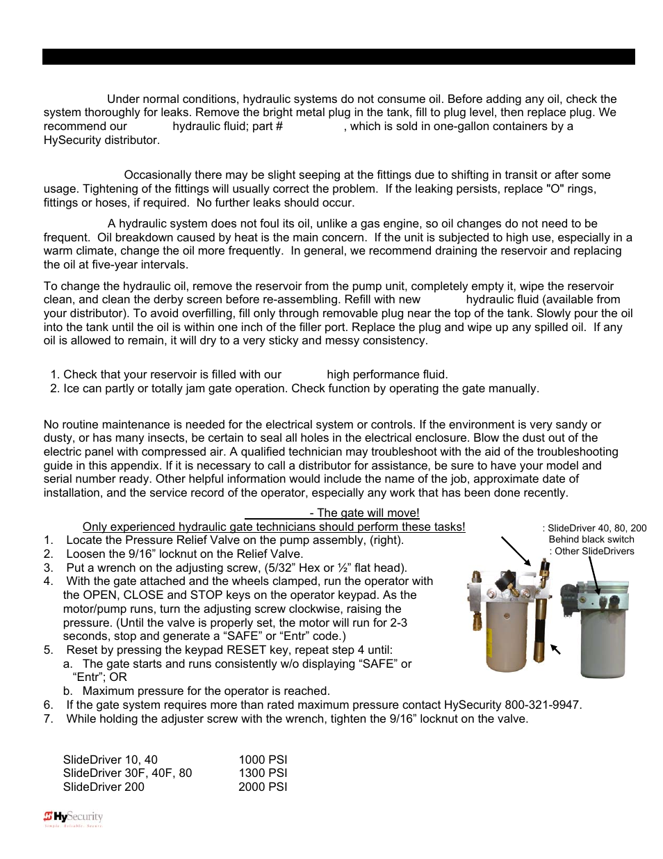 General maintenance | Controlled Products Systems Group 222X383 User Manual | Page 60 / 84