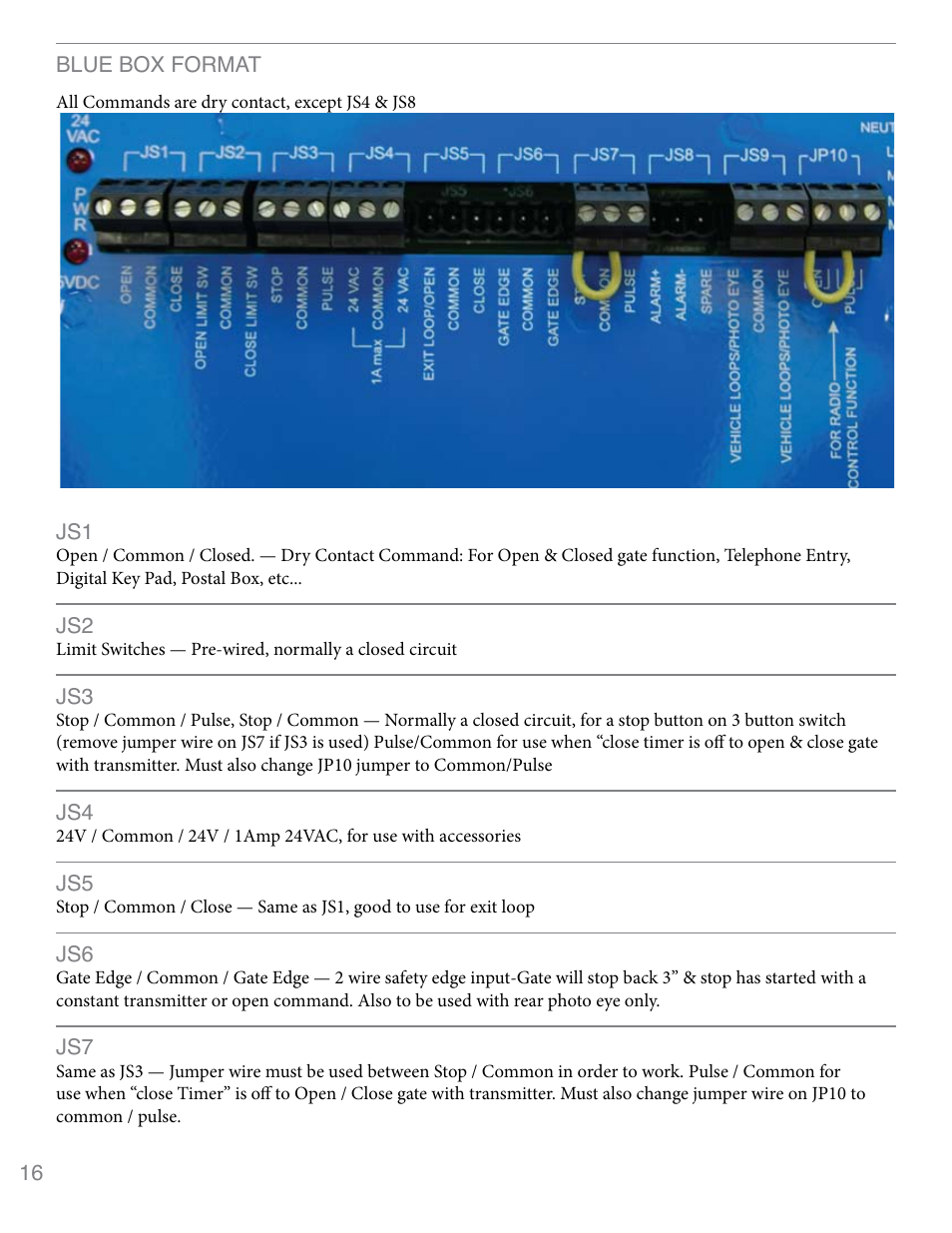 To hold gate open, Jp-3, Led enable switch | Final assembly | Controlled Products Systems Group 3020HX User Manual | Page 16 / 24