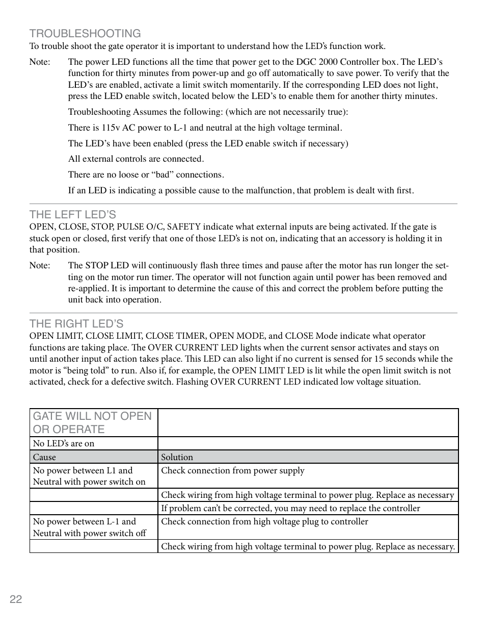 Final check, Maintenance, Safety accessories | Installation, Testing, Warning, Caution | Controlled Products Systems Group 3020HX User Manual | Page 22 / 24