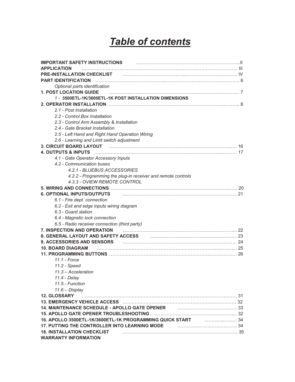 Controlled Products Systems Group 3500ETL-1K User Manual | Page 2 / 36