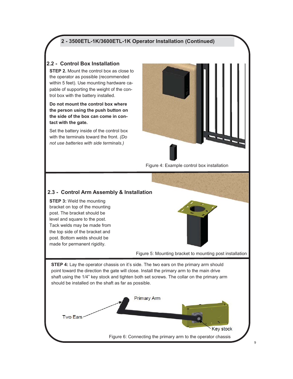 Controlled Products Systems Group 3500ETL-1K User Manual | Page 9 / 36