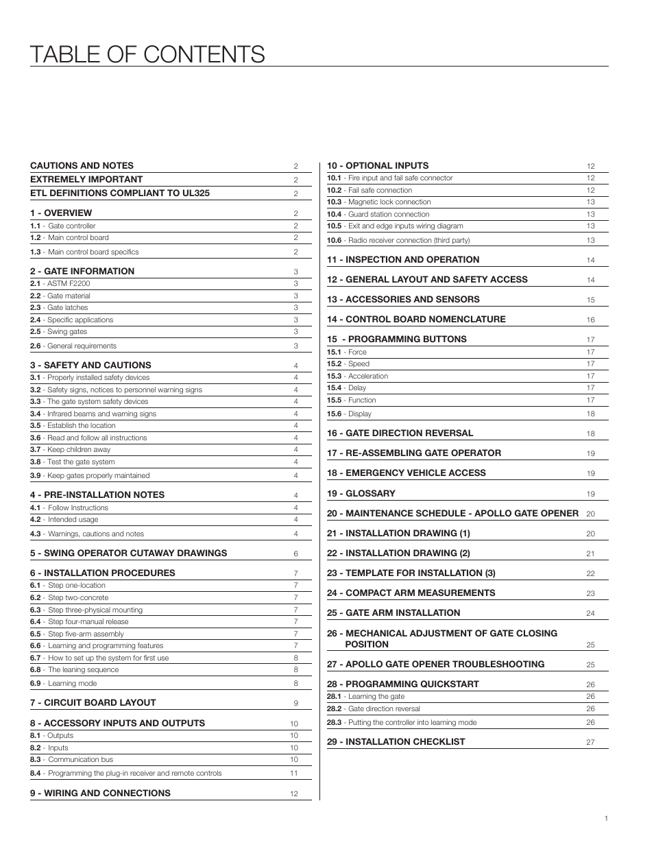 Controlled Products Systems Group 4300SW User Manual | Page 3 / 32