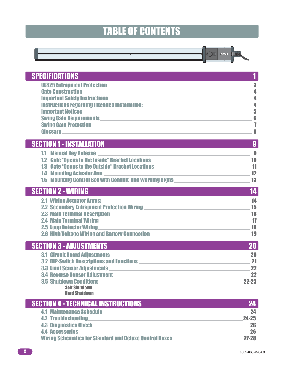 Controlled Products Systems Group 6002-080 User Manual | Page 4 / 32