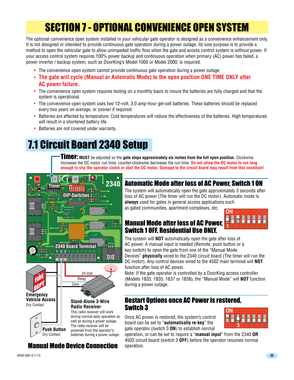 Timer | Controlled Products Systems Group 6050-080 User Manual | Page 35 / 46