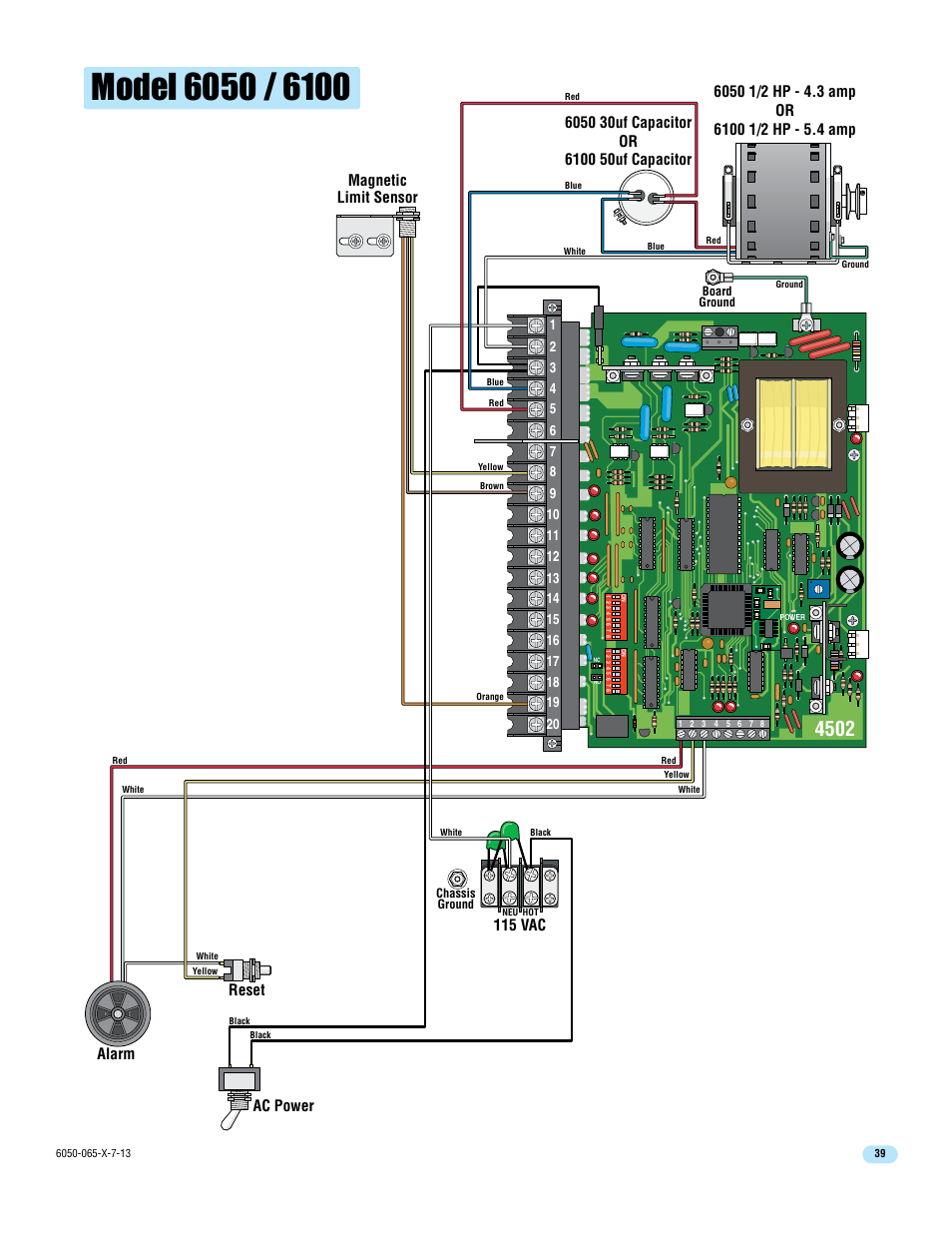 Magnetic limit sensor | Controlled Products Systems Group 6050-080 User Manual | Page 41 / 46