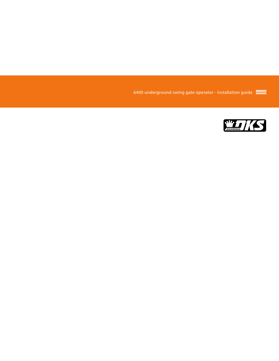 Controlled Products Systems Group 6400-080 User Manual | 28 pages