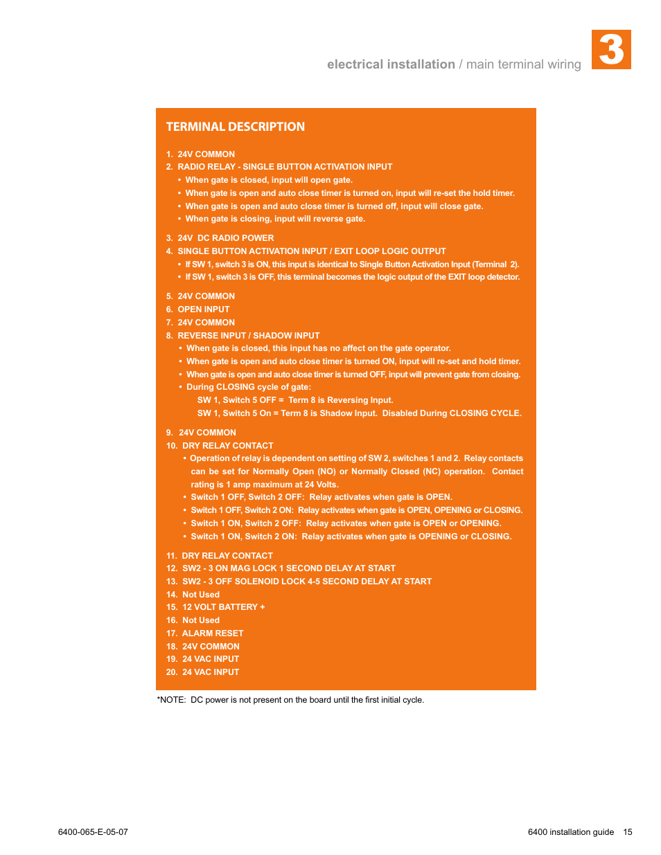 Controlled Products Systems Group 6400-080 User Manual | Page 15 / 28