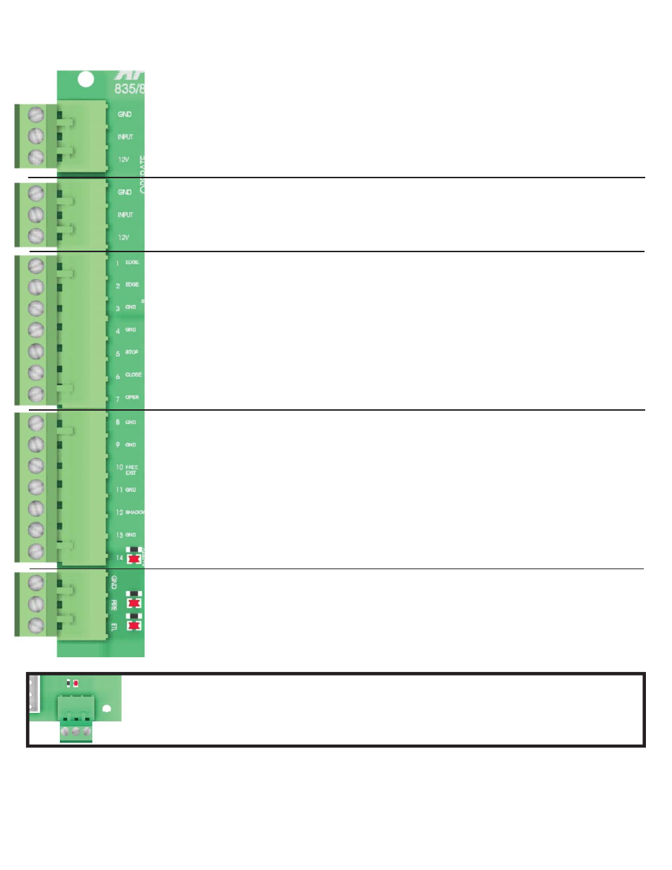 Optional device inputs | Controlled Products Systems Group 7200ETL-IL User Manual | Page 18 / 23