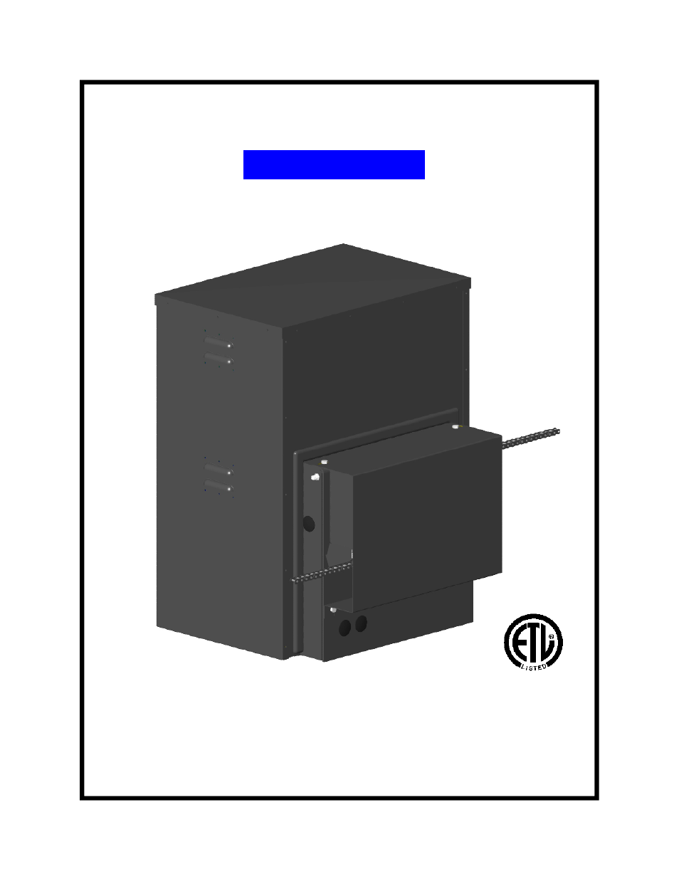 Controlled Products Systems Group 7300ETL-IL User Manual | 26 pages