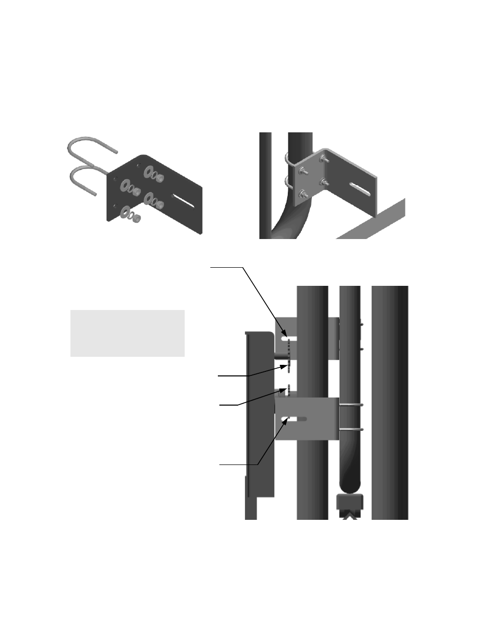 Chain bracket installation | Controlled Products Systems Group 7300ETL-IL User Manual | Page 9 / 26