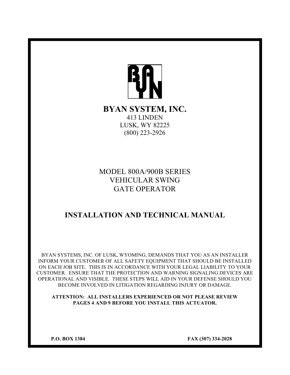 Controlled Products Systems Group 800IOL User Manual | 30 pages