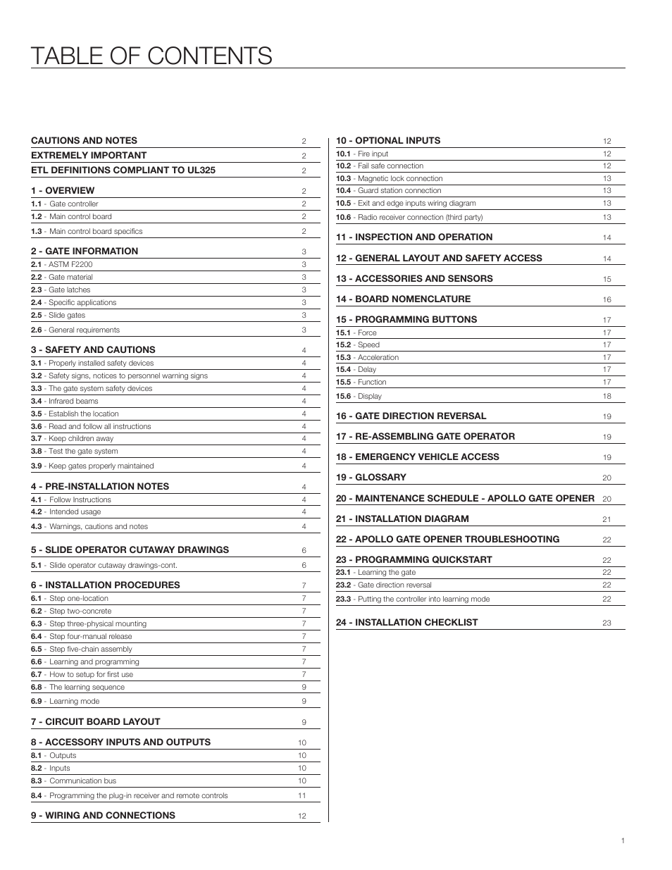 Controlled Products Systems Group 8300SL User Manual | Page 3 / 28