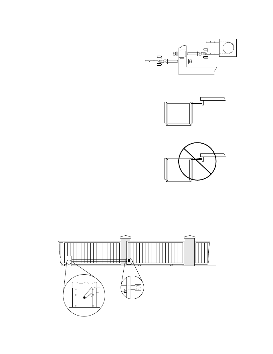 3 rear – pad or post mount | Controlled Products Systems Group 9050-080 User Manual | Page 19 / 51